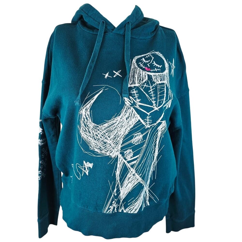 Disney Nightmare Before Christmas Winter Hooded Women's Sweatshirt M